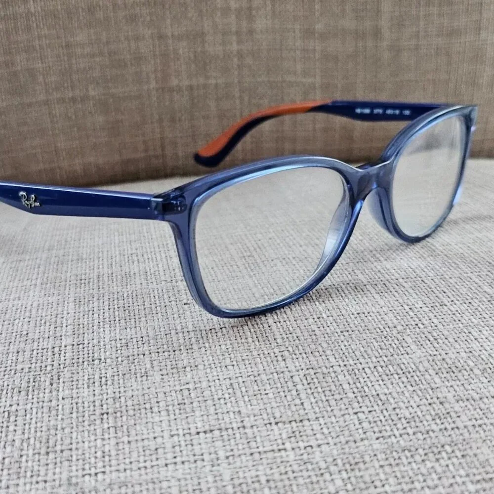 Ray-Ban Youth Kids Glasses/Eyeglasses Frame Blue/Orange RB1586 3775 Frame only